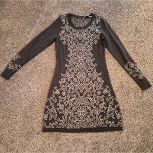 Athleta Duluth Dress Brown/Cream size medium